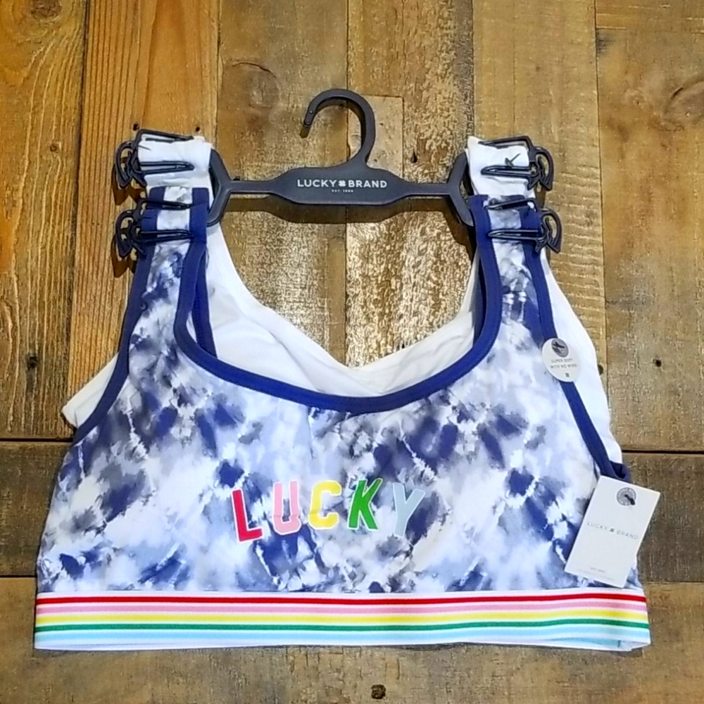 NWT 2 Lucky Brand Lounge Bras